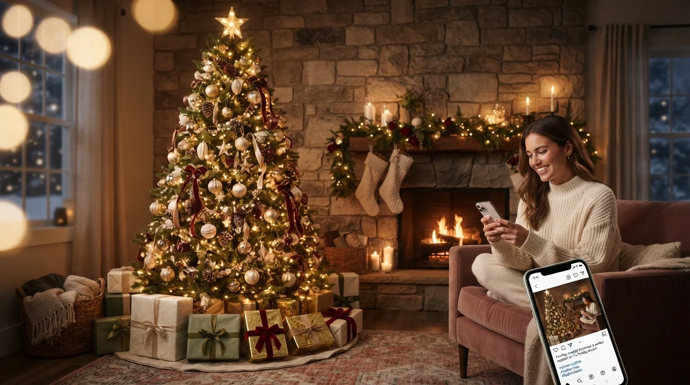 christmas captions