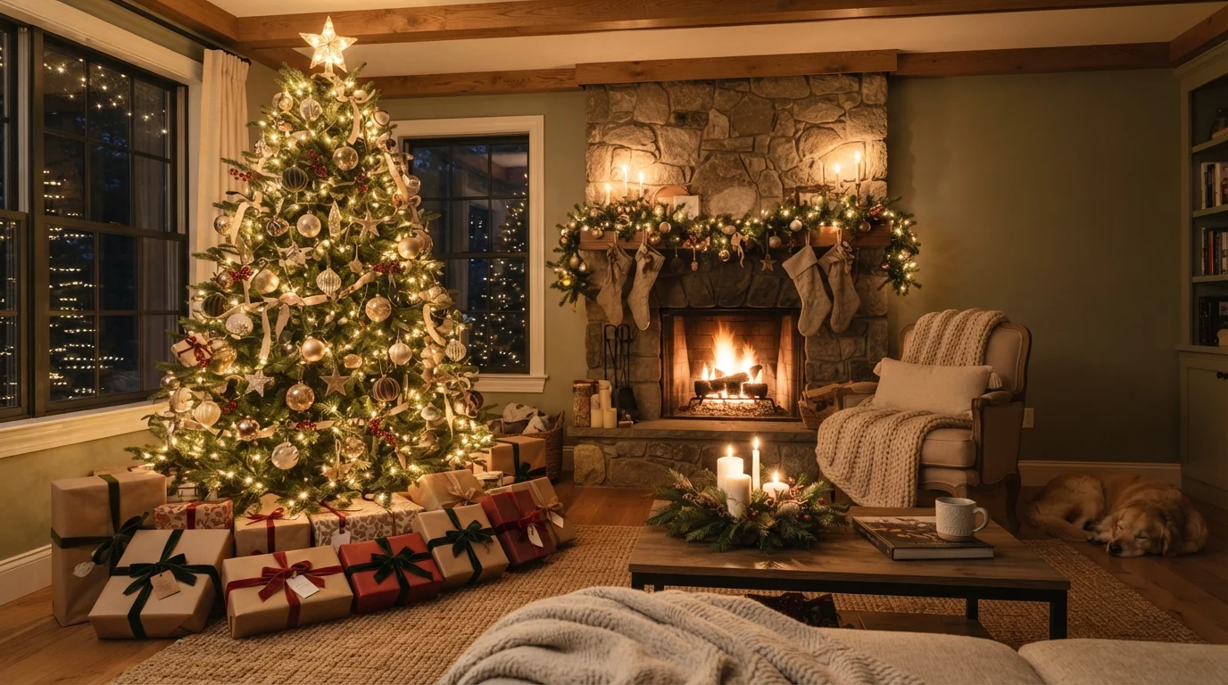 christmas captions