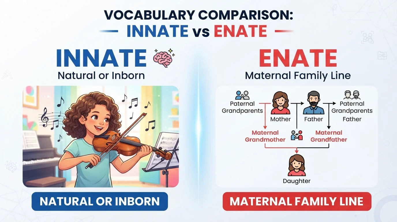 innate vs enate