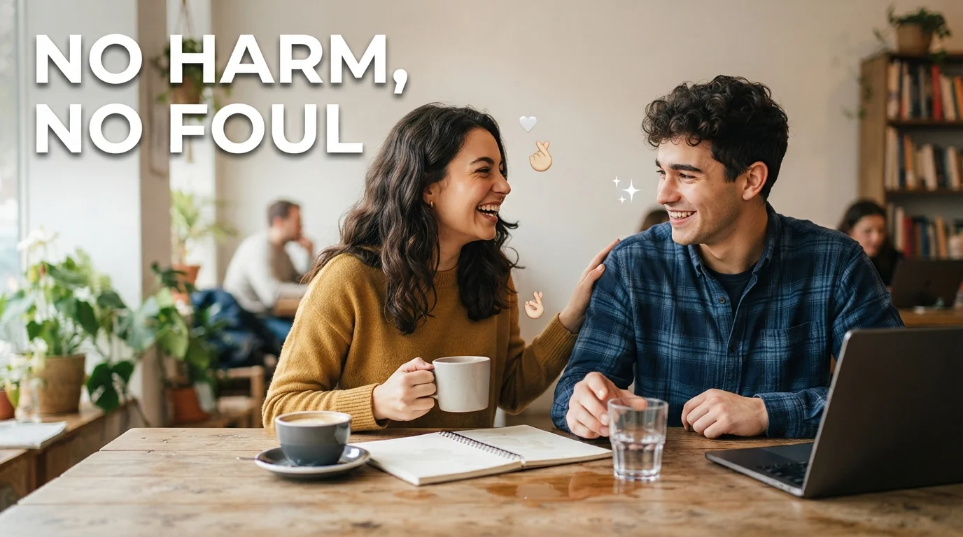 no harm no foul meaning