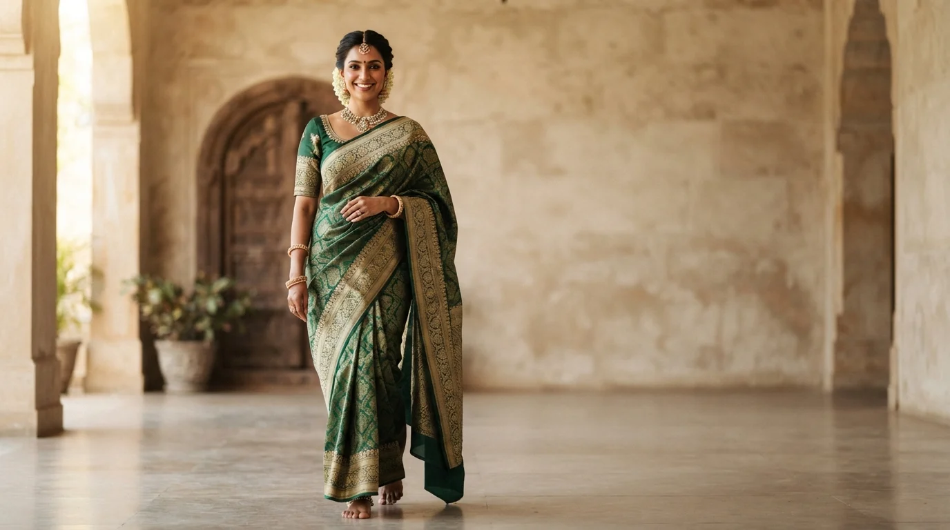 saree captions for instagram